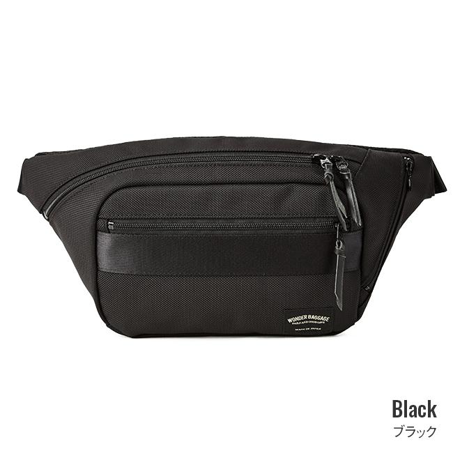 ワンダーバゲージ グッドマンズ ウエストバッグ WONDER BAGGAGE wb-g-024