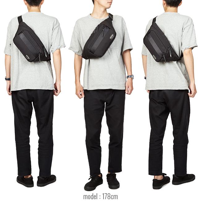 ワンダーバゲージ グッドマンズ ウエストバッグ WONDER BAGGAGE wb-g-024