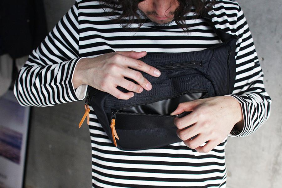 ワンダーバゲージ グッドマンズ ウエストバッグ WONDER BAGGAGE wb-g-024