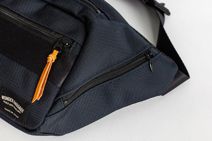 ワンダーバゲージ グッドマンズ ウエストバッグ WONDER BAGGAGE wb-g-024