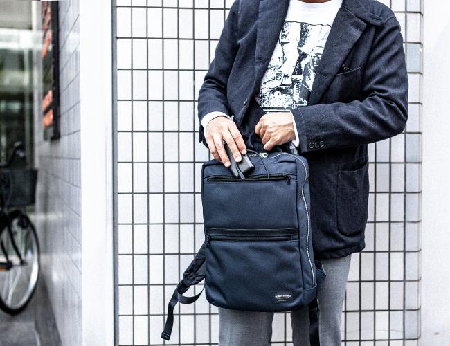 ワンダーバゲージ グッドマンズ ビジネスリュック WONDER BAGGAGE wb-g-025