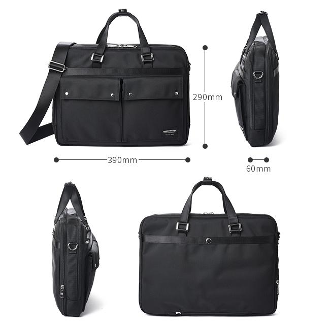 ワンダーバゲージ グッドマンズ ブリーフケース WONDER BAGGAGE wb-g-030