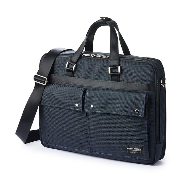 ワンダーバゲージ グッドマンズ ブリーフケース WONDER BAGGAGE wb-g-030