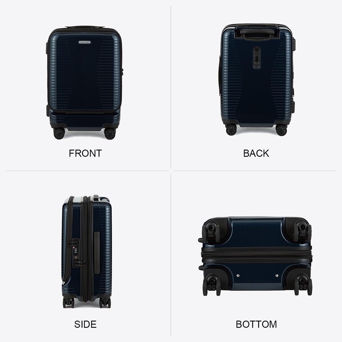 ワールドトラベラー プリマス スーツケース World Traveler wt-06701
