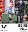 ワールドトラベラー プリマス スーツケース World Traveler wt-06701
