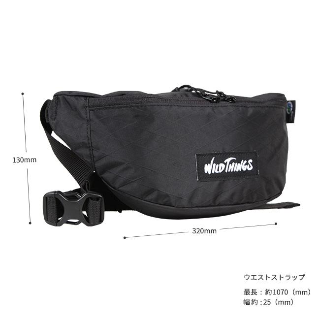ワイルドシングス MATER-X-PAC ウエストバッグ  wt-380-0075