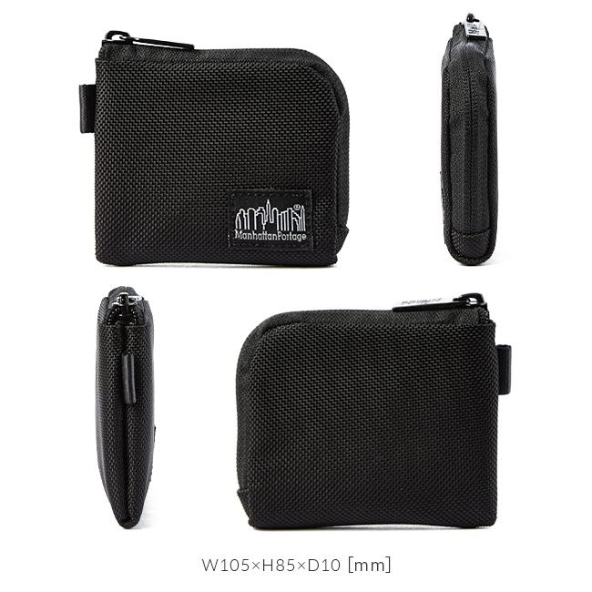 マンハッタンポーテージ ブラックレーベル バリスティック 二つ折り財布 Manhattan Portage BLACK LABEL mp2003bl