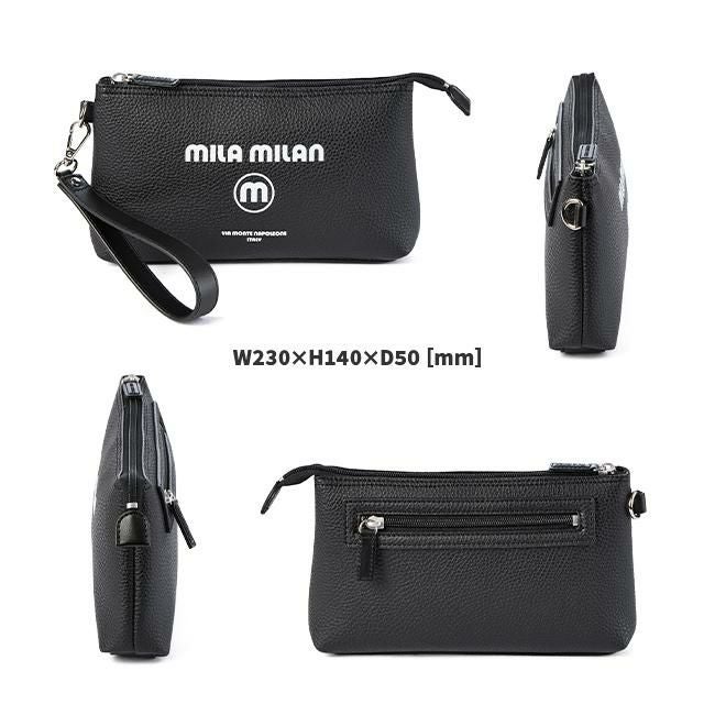 ミラミラン コルソ クラッチバッグ セカンドバッグ mila milan mila-250201