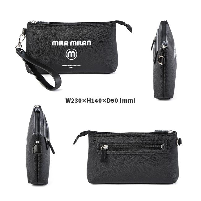 ミラミラン コルソ クラッチバッグ セカンドバッグ mila milan mila-250201
