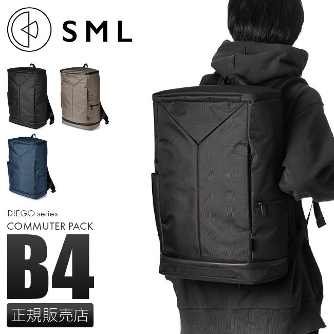 SML ビジネスリュック リュック 背面ポケット A4 B4 エスエムエル