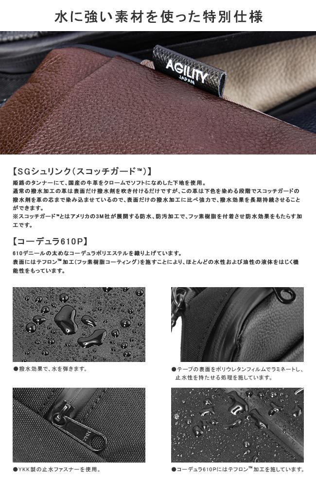 アジリティ SGシュリンク ショルダーウォレット AGILITY aj-0529