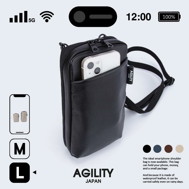 アジリティ SGシュリンク ショルダーウォレット AGILITY aj-0539