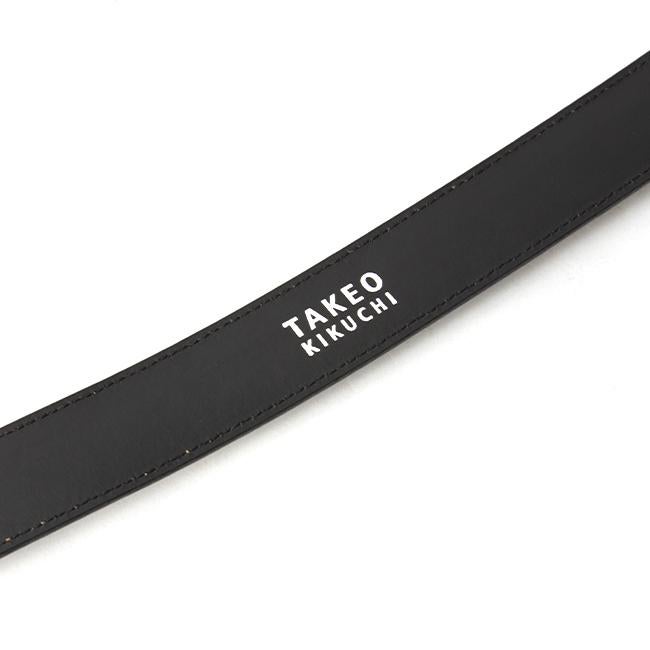 今だけSALE❤️ 確実本物　CDロゴ マットカーフスキン　ベルト タケオキクチ ベルト ビジカジ カーブベルト 30mm ウエスト最大100cm