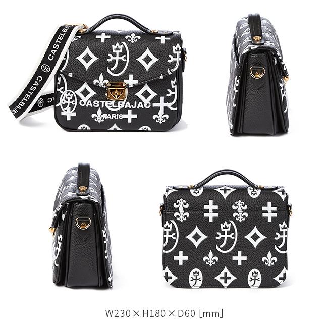 カステルバジャック クレア ショルダーバッグ ハンドバッグ モノグラム
