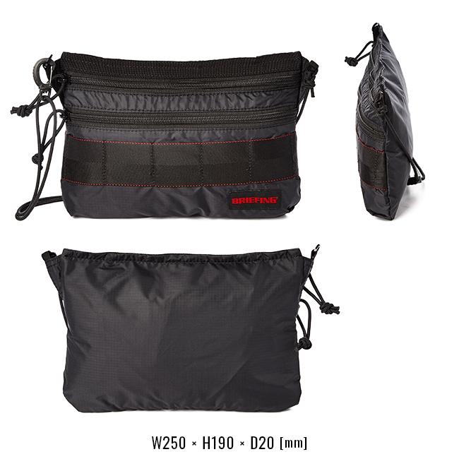 ブリーフィング ソリッドライト サコッシュ BRIEFING sl-sacoche-s