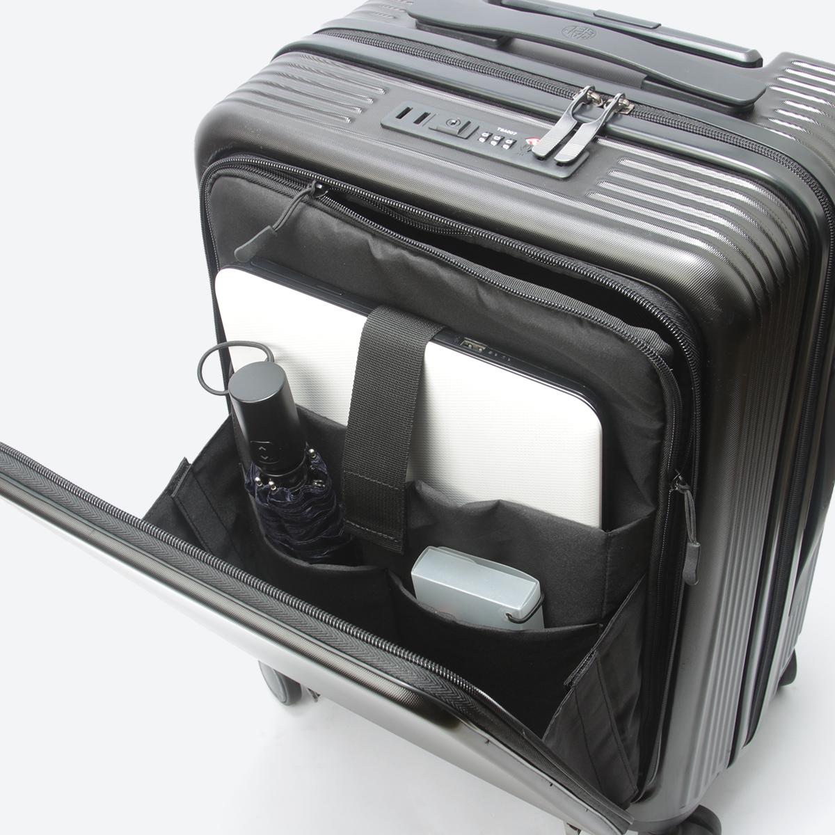 [公式] マンセル スーツケース 機内持ち込み 37L mansel-0010