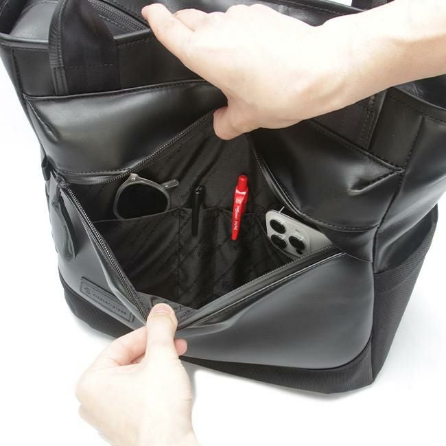 マスターピース スリック レザーver. トートバッグ master-piece mspc-02483-l