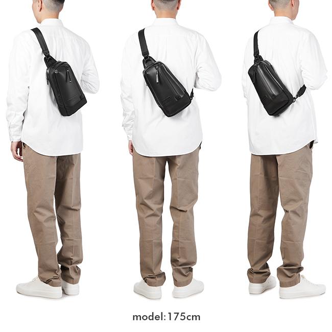 マスターピース スリック レザーver. ボディバッグ master-piece mspc-02484-l