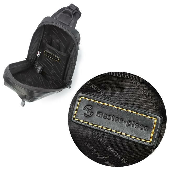 マスターピース スリック レザーver. ボディバッグ master-piece mspc-02484-l