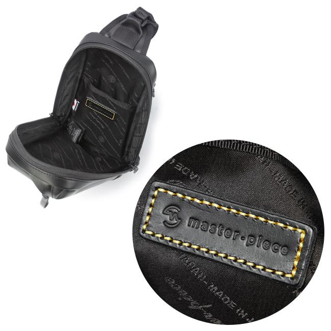 マスターピース スリック レザーver. ボディバッグ master-piece mspc-02484-l