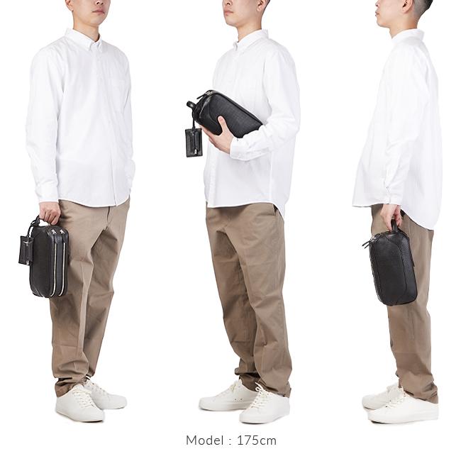 ペッレモルビダ メイデンボヤージュ/パンチング クラッチバッグ セカンドバッグ PELLE MORBIDA pmo-mb028p