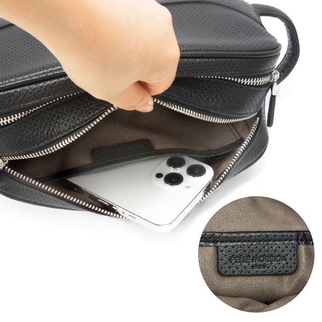ペッレモルビダ メイデンボヤージュ クラッチバッグ PELLE MORBIDA PMO