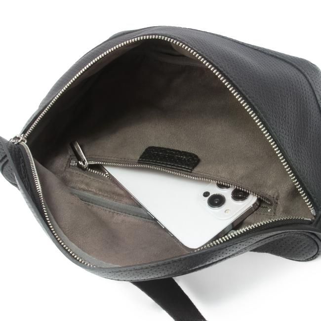 ペッレモルビダ メイデンボヤージュ/パンチング ウエストバッグ PELLE MORBIDA pmo-mb057p