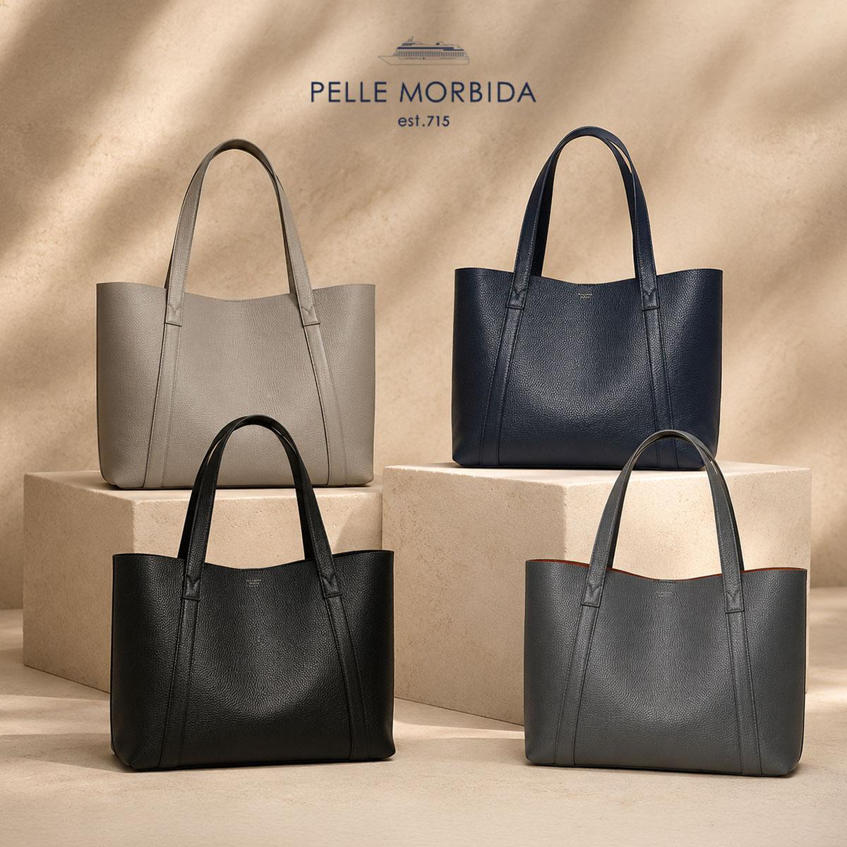 決算セール対象】ペッレモルビダ テーラマリーナ トートバッグ PELLE