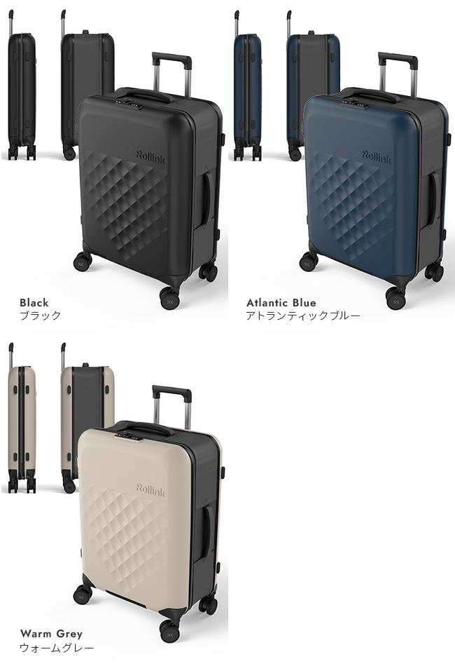 ローリンク スーツケース Lサイズ 80L 4輪タイプ 折りたたみ 拡張