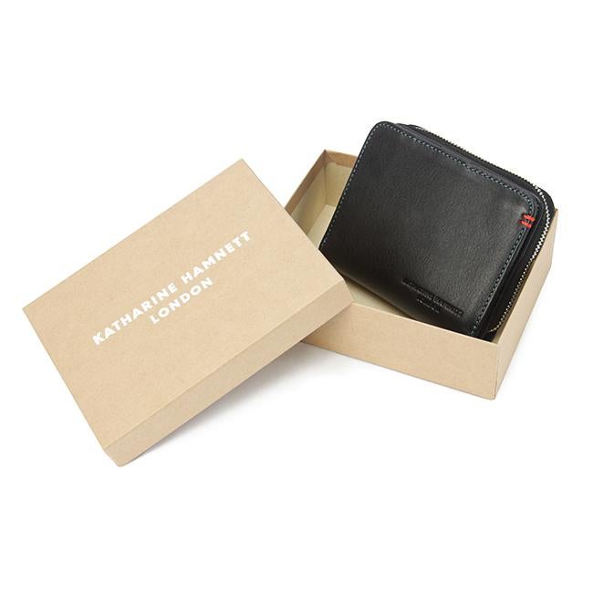 キャサリンハムネット ミネラル 二つ折り財布 KATHARINE HAMNETT LONDON 490-50702