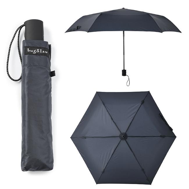 バグスロウ×アンベル ベリカルフラット 折りたたみ傘 自動開閉 ワンタッチ 6本骨 軽量 Amvel VERYKAL Flat bugSlaw A2750