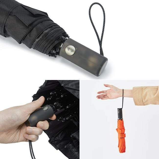 バグスロウ×アンベル ベリカル コーデュラ 折りたたみ傘 自動開閉 6本骨 軽量 耐風 丈夫 Amvel VERYKAL CORDURA bugSlaw-006