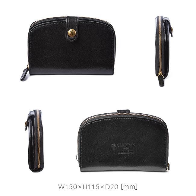 クレドラン ミエル 二つ折り財布 CLEDRAN cl2406