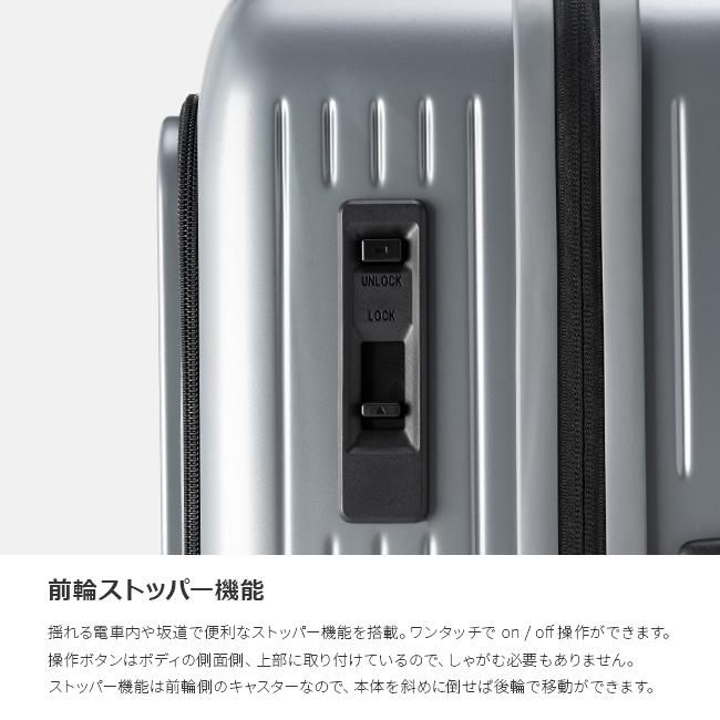アジアラゲージ マックスボックス スーツケース A.L.I mx-8011-18w
