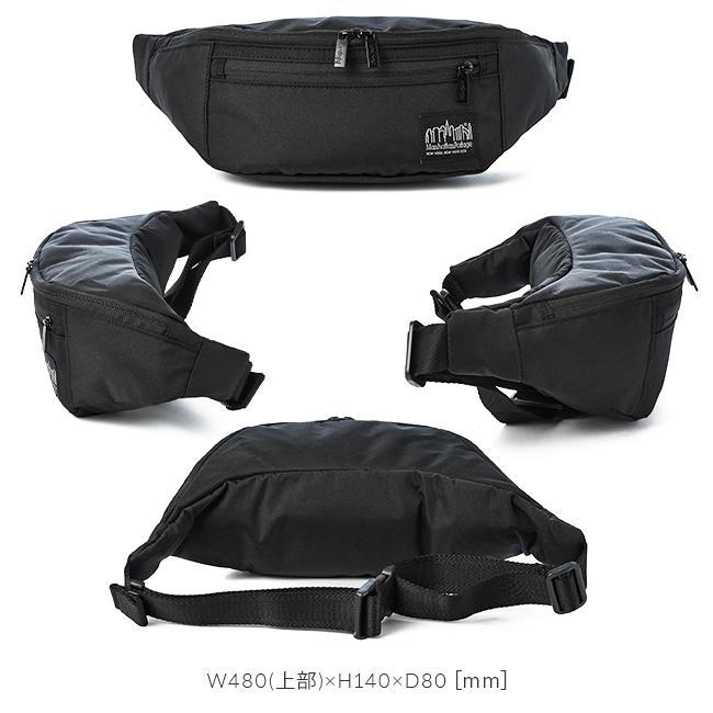 マンハッタンポーテージ ブラックレーベル CORDURA 305P ウエストバッグ Manhattan Portage BLACK LABEL mp1110-305pbl