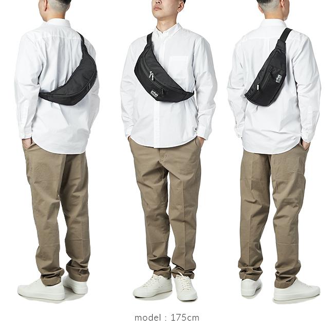 マンハッタンポーテージ ブラックレーベル CORDURA 305P ウエストバッグ Manhattan Portage BLACK LABEL mp1110-305pbl