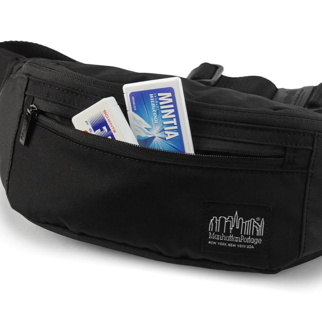 マンハッタンポーテージ ブラックレーベル CORDURA 305P ウエストバッグ Manhattan Portage BLACK LABEL mp1110-305pbl
