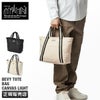マンハッタンポーテージ ブラックレーベル キャンバス トートバッグ Manhattan Portage BLACK LABEL mp1385cvlbl