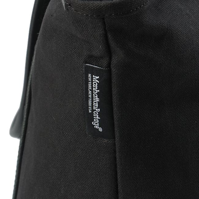 マンハッタンポーテージ ブラックレーベル キャンバス トートバッグ Manhattan Portage BLACK LABEL mp1385lcvlbl