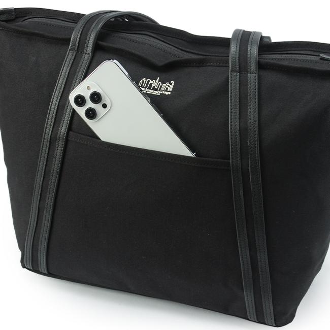 マンハッタンポーテージ ブラックレーベル キャンバス トートバッグ Manhattan Portage BLACK LABEL mp1385lcvlbl