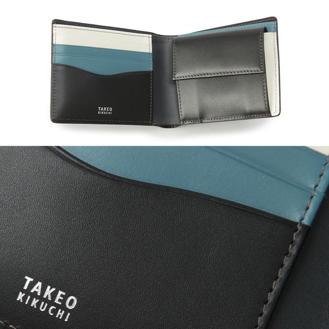 タケオキクチ マルゴ2 二つ折り財布 TAKEO KIKUCHI tk-780613