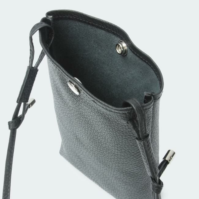 ブランクレ イタリー シュリンクレザー ショルダーバッグ blancle bc1191-ita