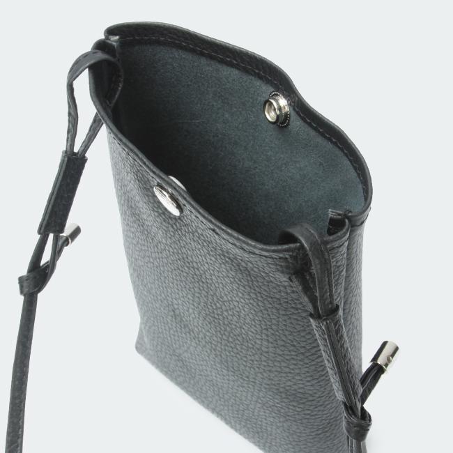ブランクレ イタリー シュリンクレザー ショルダーバッグ blancle bc1191-ita