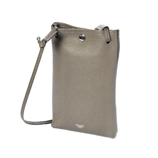 ブランクレ イタリー シュリンクレザー ショルダーバッグ blancle bc1191-ita