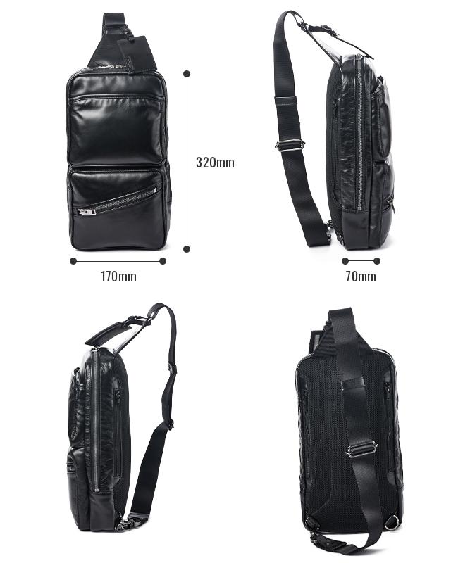 ラゲッジレーベル エレメント ボディバッグ LUGGAGE LABEL 021-01261