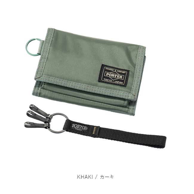 ポーター カプセル ウォレット カーキ 555-06439 三つ折り財布 CAPSULE（PORTER） ポーター カプセル ウォレット 555-06439 吉田