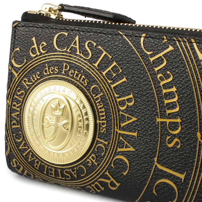 カステルバジャック プルトン 二つ折り財布 ミドルウォレット L字