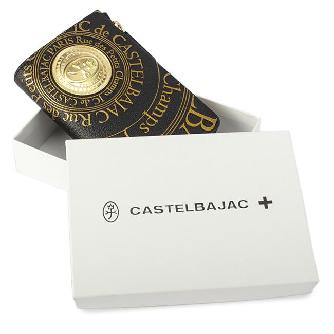 カステルバジャック プルトン 二つ折り財布 ミドルウォレット L字