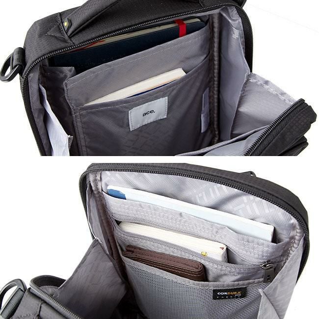 エース ジーンレーベル フレックスライト フィット ショルダーバッグ ace.GENE LABEL 54552