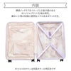 ジュエルナローズ シャームTR スーツケース Jewelna Rose jr-05202